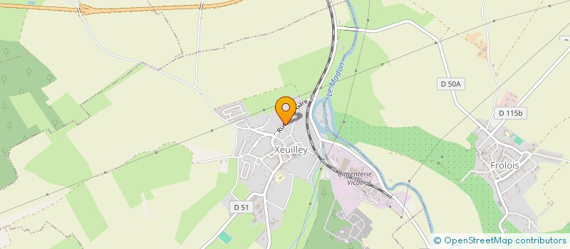 localisation de l'entreprise MADAME ESTELLE AUGER  XEUILLEY