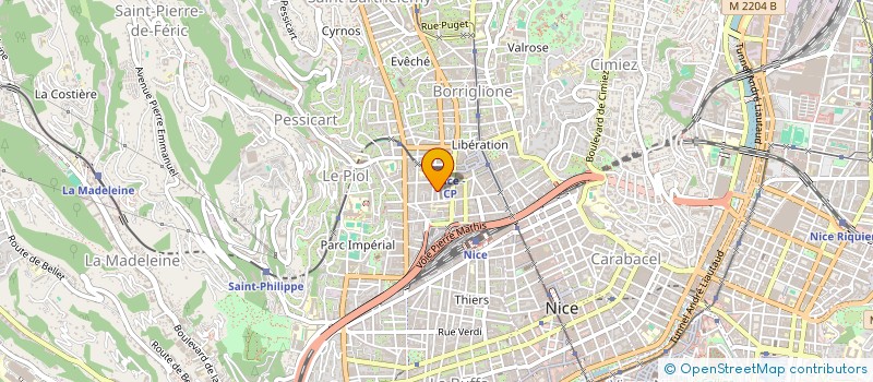 localisation de l'entreprise MADAME ESTELLE AUGIER à NICE