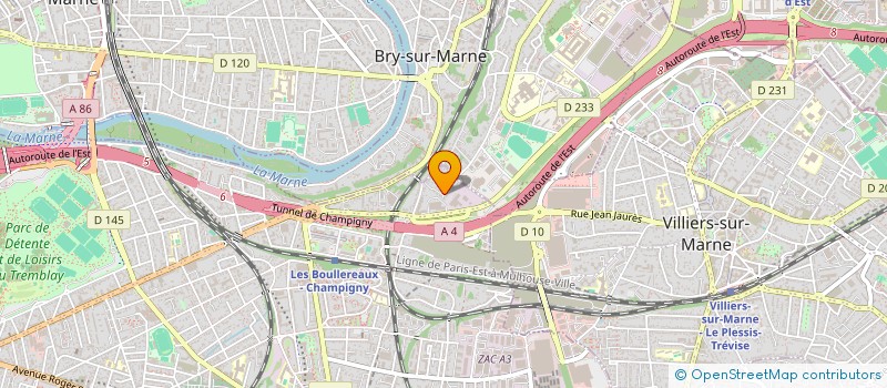 localisation de l'entreprise MADAME ESTELLE AVATI à CHAMPIGNY-SUR-MARNE