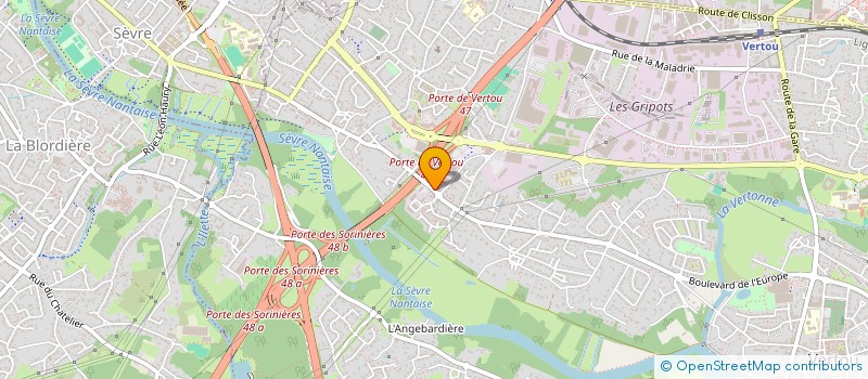 localisation de l'entreprise MADAME ESTELLE AVRIL  VERTOU