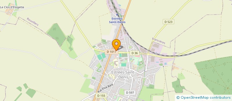 localisation de l'entreprise MADAME ESTELLE BAILLEUL  ESTREES-SAINT-DENIS