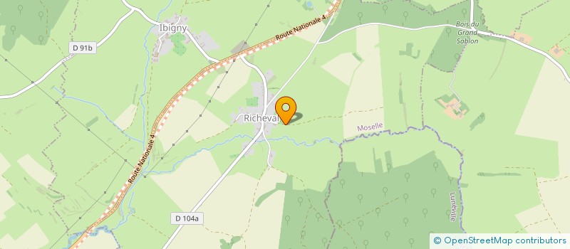 localisation de l'entreprise MADAME ESTELLE BALTZ  RICHEVAL