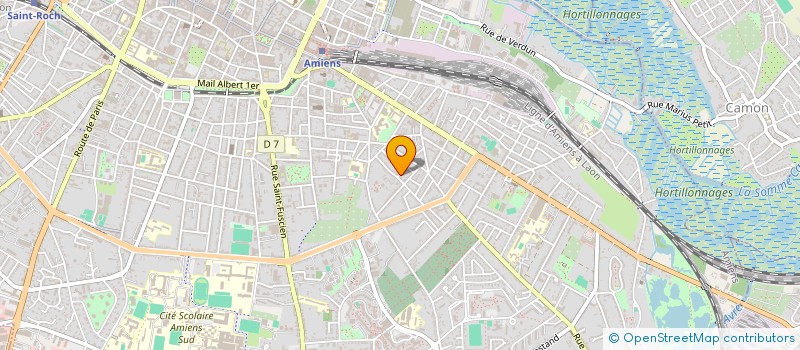 localisation de l'entreprise MADAME ESTELLE BALUSSOU à AMIENS