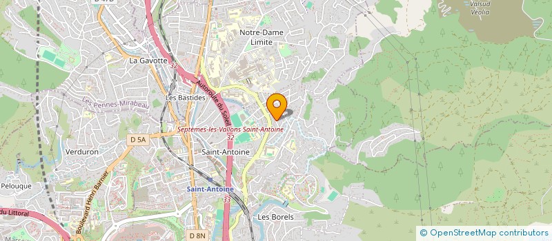 localisation de l'entreprise MADAME ESTELLE BAN à MARSEILLE