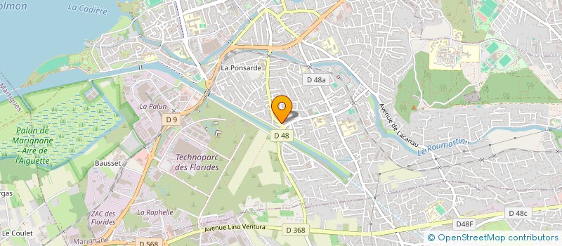 localisation de l'entreprise MADAME ESTELLE BANTI à MARIGNANE