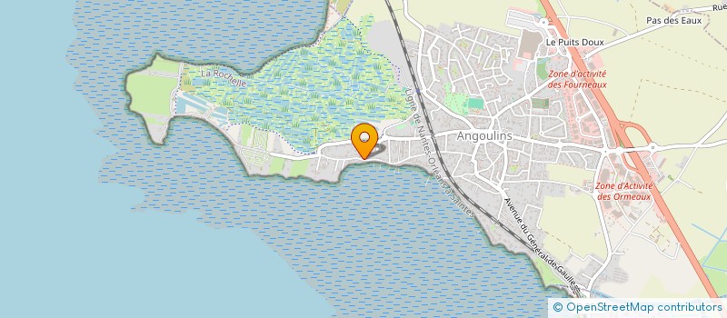 localisation de l'entreprise MADAME ESTELLE BARANYAI  ANGOULINS