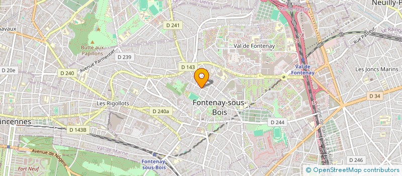 localisation de l'entreprise MADAME ESTELLE BARBARIN à FONTENAY-SOUS-BOIS