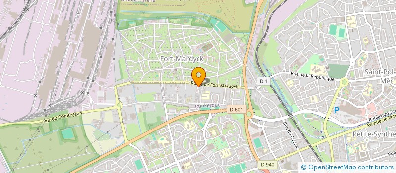 localisation de l'entreprise MADAME ESTELLE BECOURT à DUNKERQUE