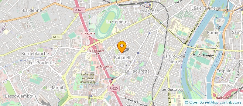 localisation de l'entreprise MADAME ESTELLE BELLEMIN à TOULOUSE