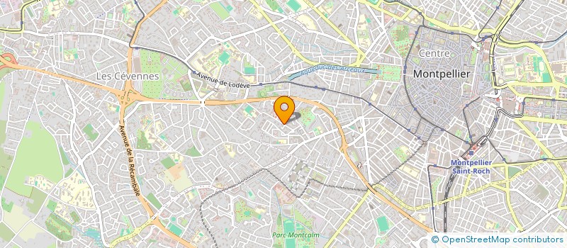 localisation de l'entreprise MADAME ESTELLE BELOUZARD à MONTPELLIER