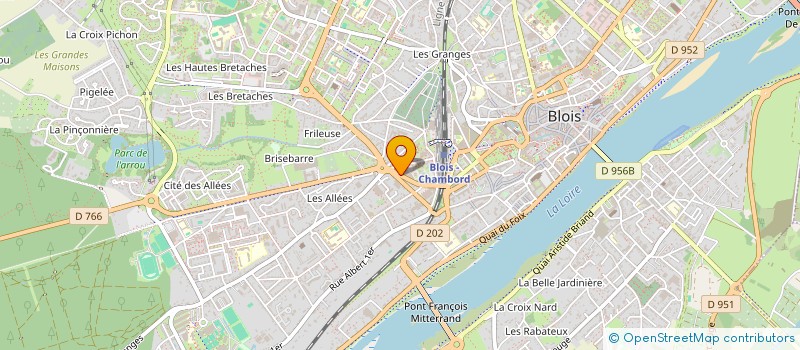 localisation de l'entreprise MADAME ESTELLE BENEDICTE LESUR  BLOIS