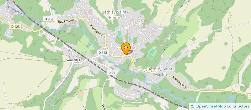 localisation de l'entreprise MADAME ESTELLE BENEZET  BETHISY-SAINT-PIERRE