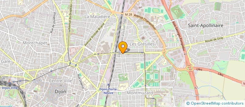 localisation de l'entreprise MADAME ESTELLE BERNARDIN à DIJON