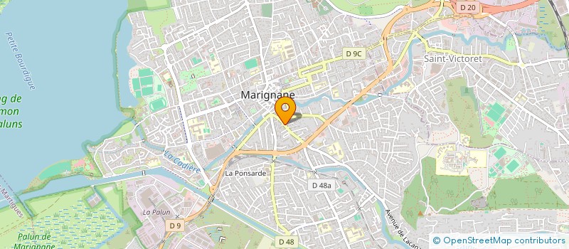 localisation de l'entreprise MADAME ESTELLE BERTHOLET à MARIGNANE