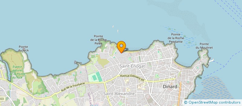 localisation de l'entreprise MADAME ESTELLE BERTIN  DINARD