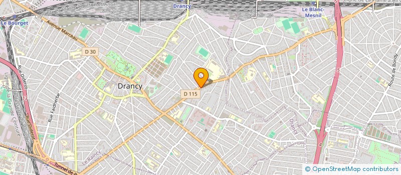 localisation de l'entreprise MADAME ESTELLE BERTRAND à DRANCY