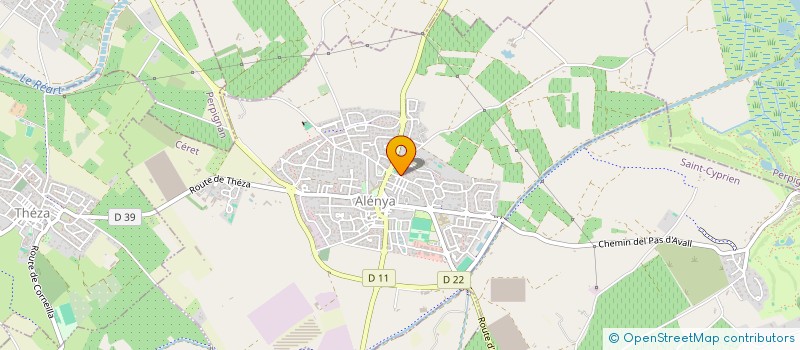 localisation de l'entreprise MADAME ESTELLE BILLON  ALENYA