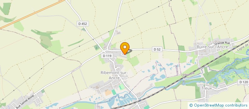 localisation de l'entreprise MADAME ESTELLE BINET  RIBEMONT-SUR-ANCRE