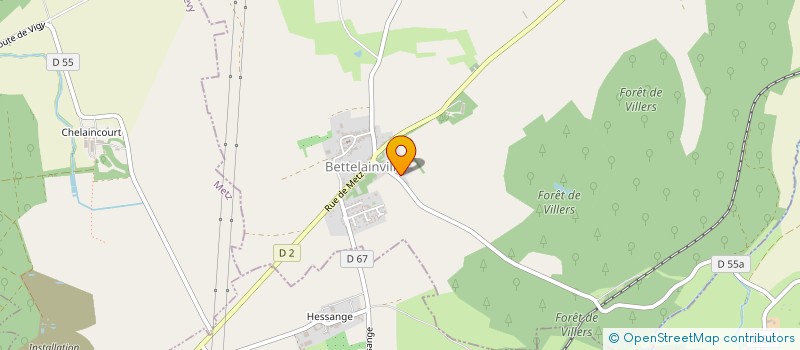 localisation de l'entreprise MADAME ESTELLE BINI  BETTELAINVILLE