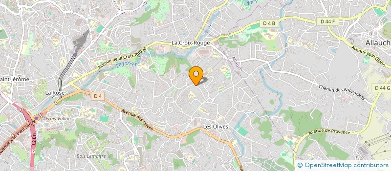 localisation de l'entreprise MADAME ESTELLE BLANC  MARSEILLE