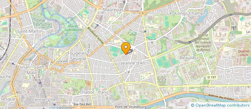 localisation de l'entreprise MADAME ESTELLE BLANVILLAIN  RENNES