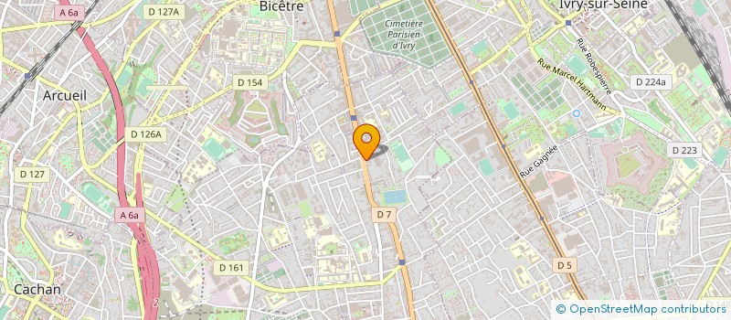 localisation de l'entreprise MADAME ESTELLE BLIN à VILLEJUIF