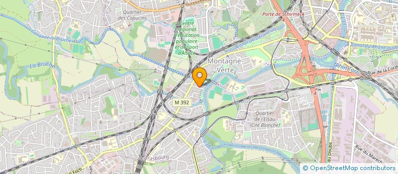 localisation de l'entreprise MADAME ESTELLE BOEGLIN  STRASBOURG