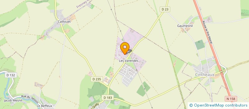 localisation de l'entreprise MADAME ESTELLE BOEUVE  OUISTREHAM