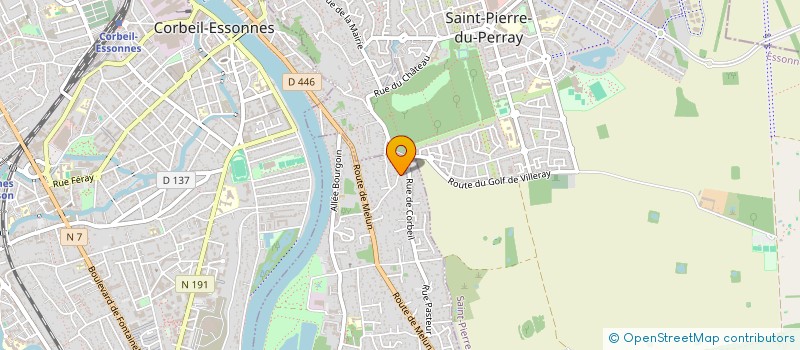 localisation de l'entreprise MADAME ESTELLE BOILEAU à SAINTRY-SUR-SEINE