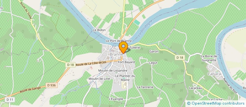 localisation de l'entreprise MADAME ESTELLE BOIS  RAUZAN