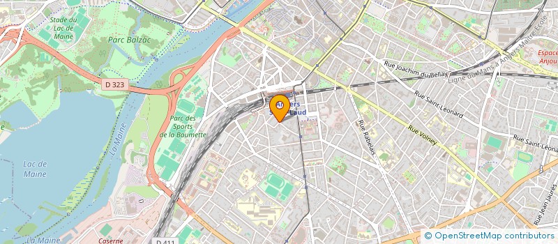 localisation de l'entreprise MADAME ESTELLE BORIES à ANGERS