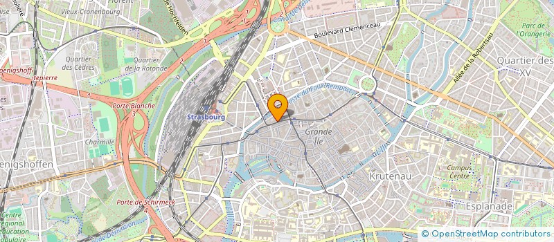 localisation de l'entreprise MADAME ESTELLE BOSCH  STRASBOURG