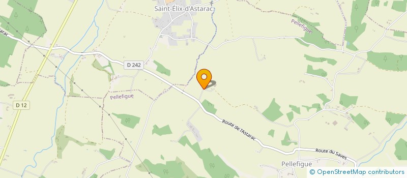 localisation de l'entreprise MADAME ESTELLE BOUAS  PELLEFIGUE