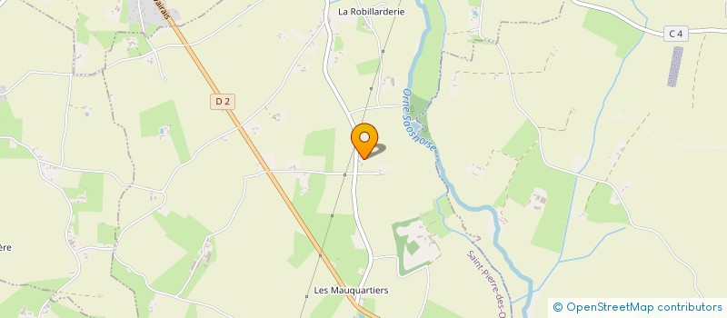 localisation de l'entreprise MADAME ESTELLE BOUCARD à SAINT PIERRE DES ORMES