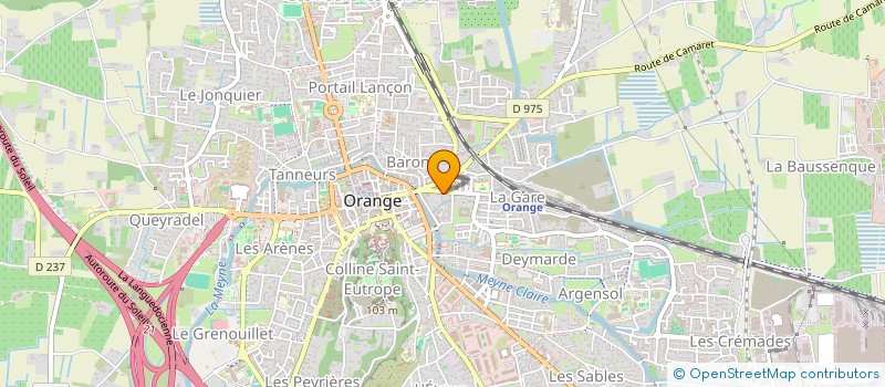 localisation de l'entreprise MADAME ESTELLE BOUCHET à ORANGE