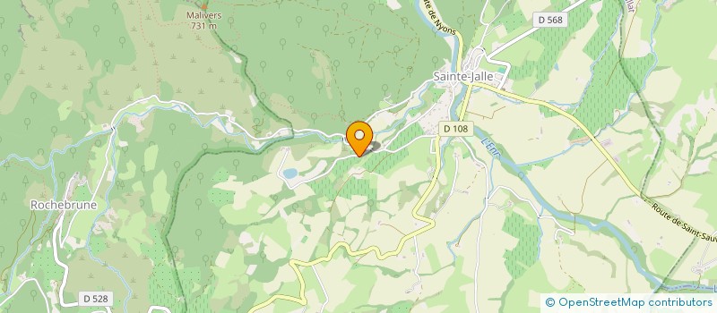 localisation de l'entreprise MADAME ESTELLE BOUDES  SAINTE-JALLE