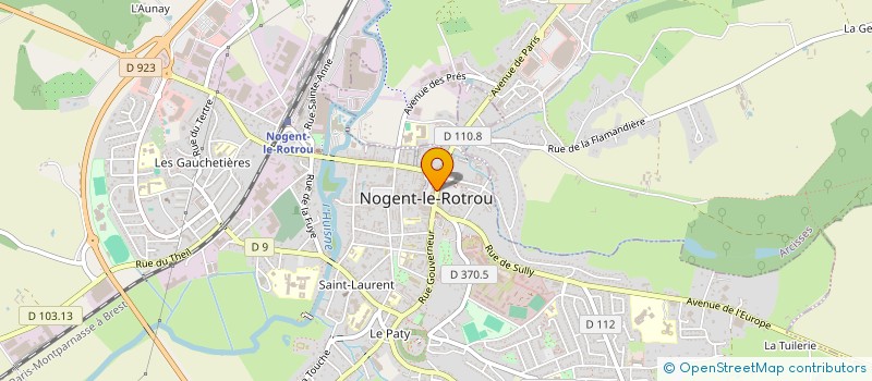 localisation de l'entreprise MADAME ESTELLE BOUDROT à NOGENT-LE-ROTROU