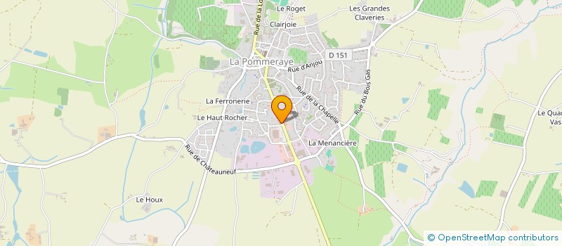 localisation de l'entreprise MADAME ESTELLE BOULESTREAU à MAUGES-SUR-LOIRE
