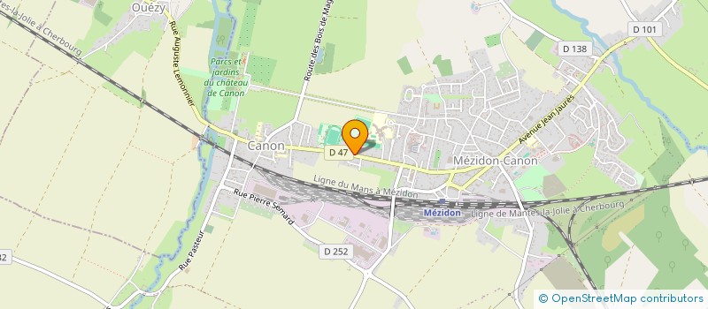 localisation de l'entreprise MADAME ESTELLE BOURGAULT à MEZIDON VALLEE D'AUGE