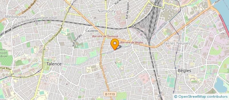 localisation de l'entreprise MADAME ESTELLE BOZO à BORDEAUX