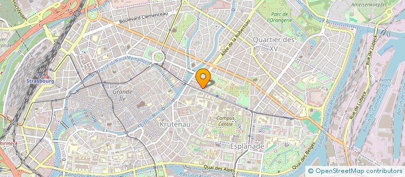 localisation de l'entreprise MADAME ESTELLE BRACONNIER à STRASBOURG
