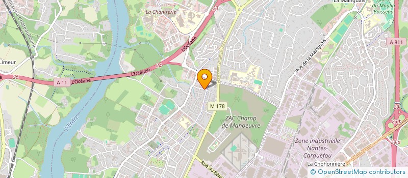 localisation de l'entreprise MADAME ESTELLE BRACONNIER à NANTES