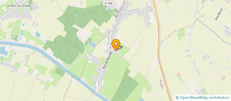 localisation de l'entreprise MADAME ESTELLE BRASSART  HINGES