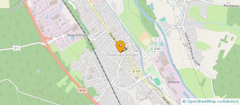 localisation de l'entreprise MADAME ESTELLE BRESSON  THAON-LES-VOSGES