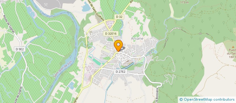 localisation de l'entreprise MADAME ESTELLE BRIBES  ANIANE