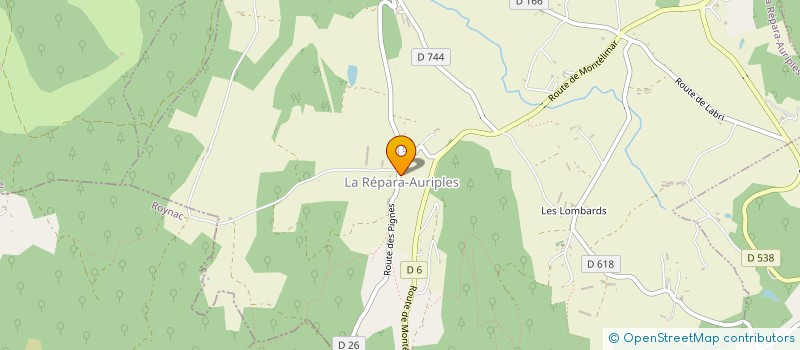 localisation de l'entreprise MADAME ESTELLE BRIDONNEAU à SOUEIX-ROGALLE