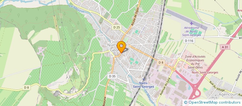 localisation de l'entreprise MADAME ESTELLE BROCHOT  NUITS-SAINT-GEORGES