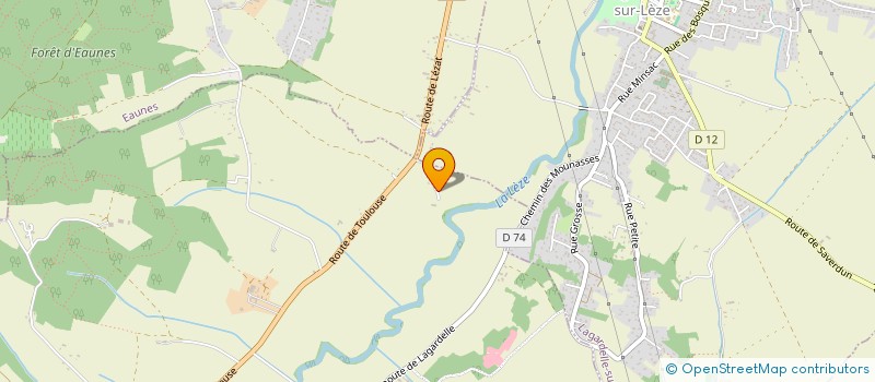 localisation de l'entreprise MADAME ESTELLE BROUARD  BEAUMONT-SUR-LEZE