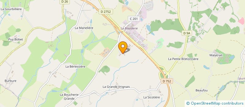 localisation de l'entreprise MADAME ESTELLE CADIEU  SEVREMONT