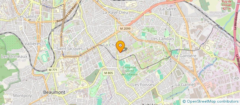 localisation de l'entreprise MADAME ESTELLE CAGNOLLE  AUBIERE